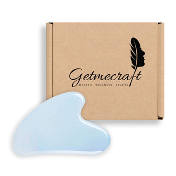 White Opalite Gua Sha Tool (1 pcs)