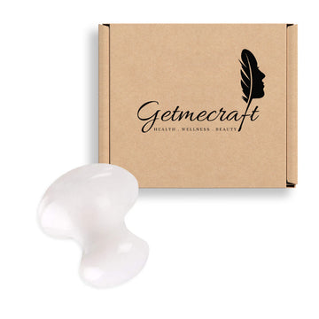 White Mushroom Gua Sha Tool (1 pcs)