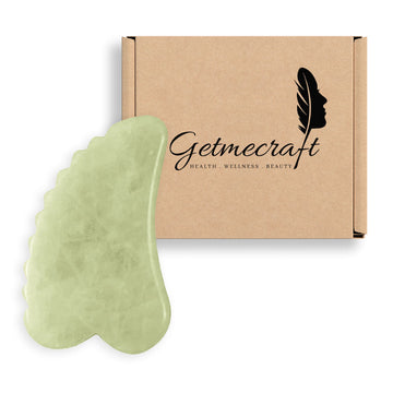 Jade Comb Edge Gua Sha Facial Massage Tool