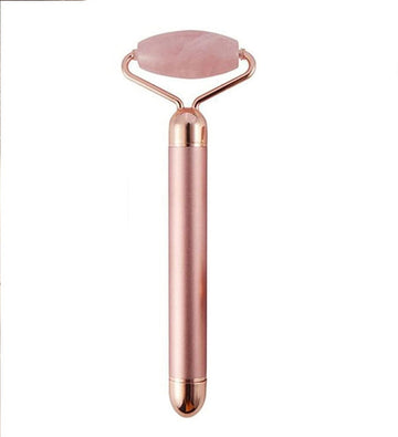 Rose Quartz Vibranting Facial Roller