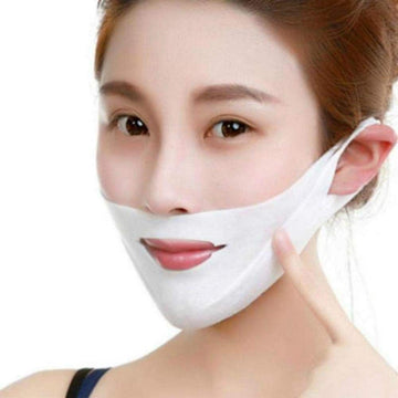 V Line Lifting Face Mask, Double Chin Reducer Mask V Shaped Slimming Face Mask