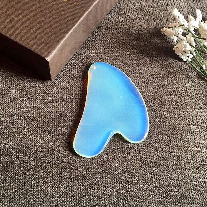 White Opalite Gua Sha Tool (1 pcs)