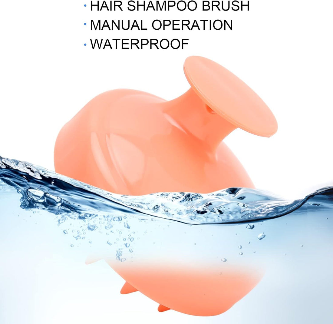 Scalp Massager Shampoo Brush - Orange (200 g)