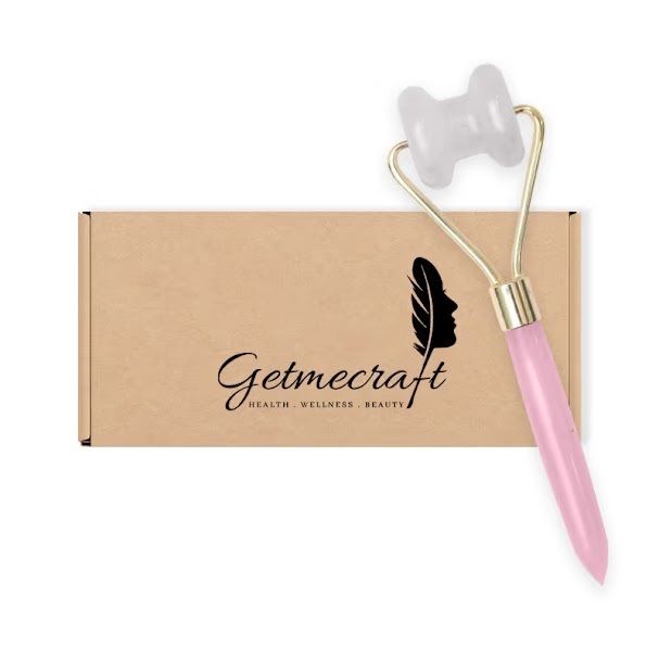Getmecraft Rose Quartz Face Roller (200 g)