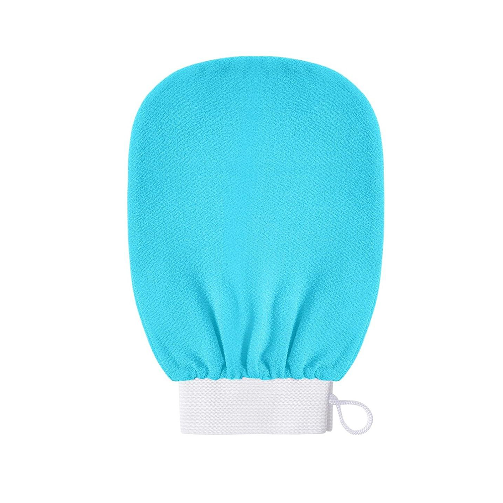 Getmecraft Exfoliating Bath Gloves - Blue