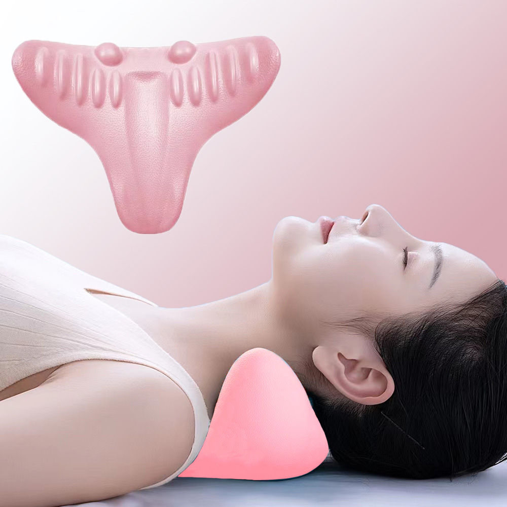 Cervical Spine Massage Pillow - Portable Neck And Shoulder Relaxer